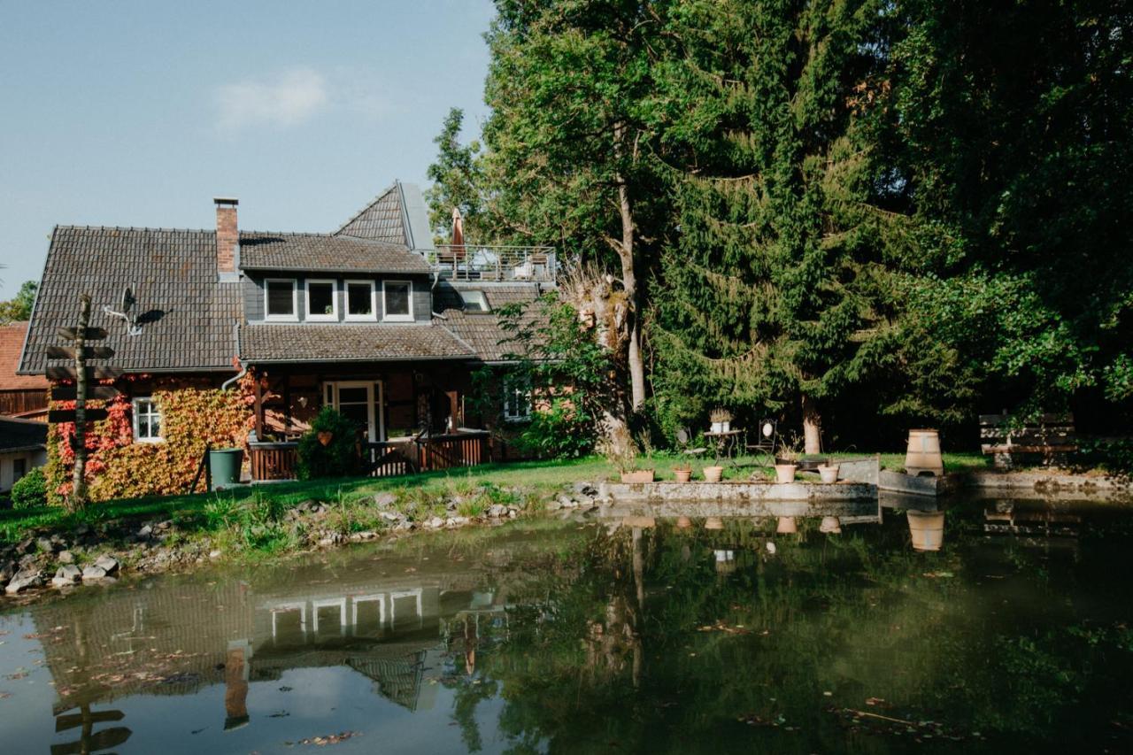 Ferienwohnung „Alte Muehle“ บาด โรดัค ภายนอก รูปภาพ